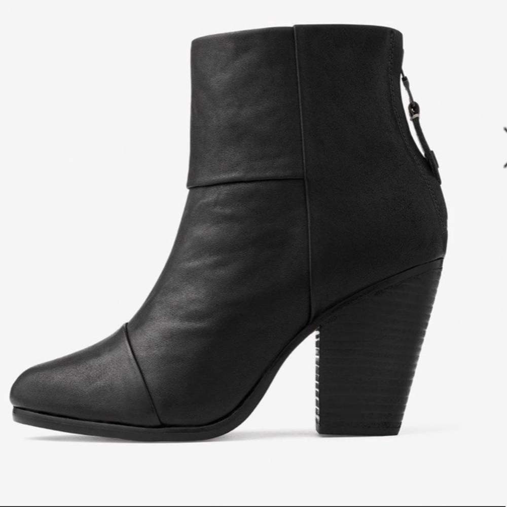 RAG & BONE Classic Leather Newbury Ankle Boot
